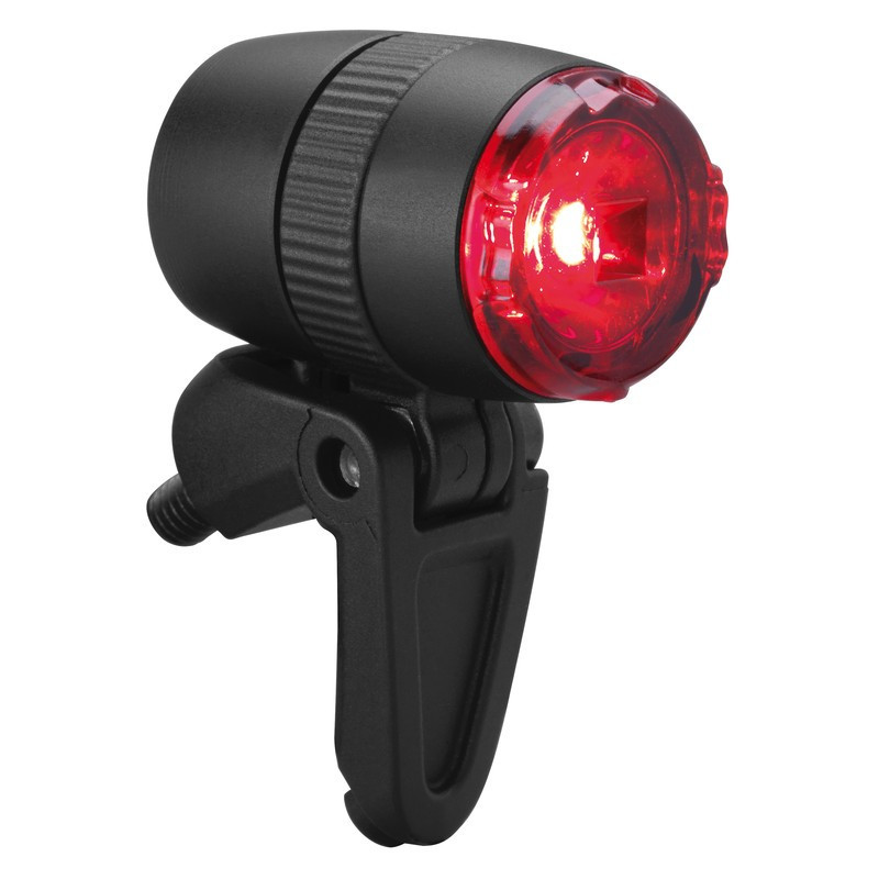 LED Dynamo Rucklicht bm µ Standlicht Schutzblechbefestigung sw